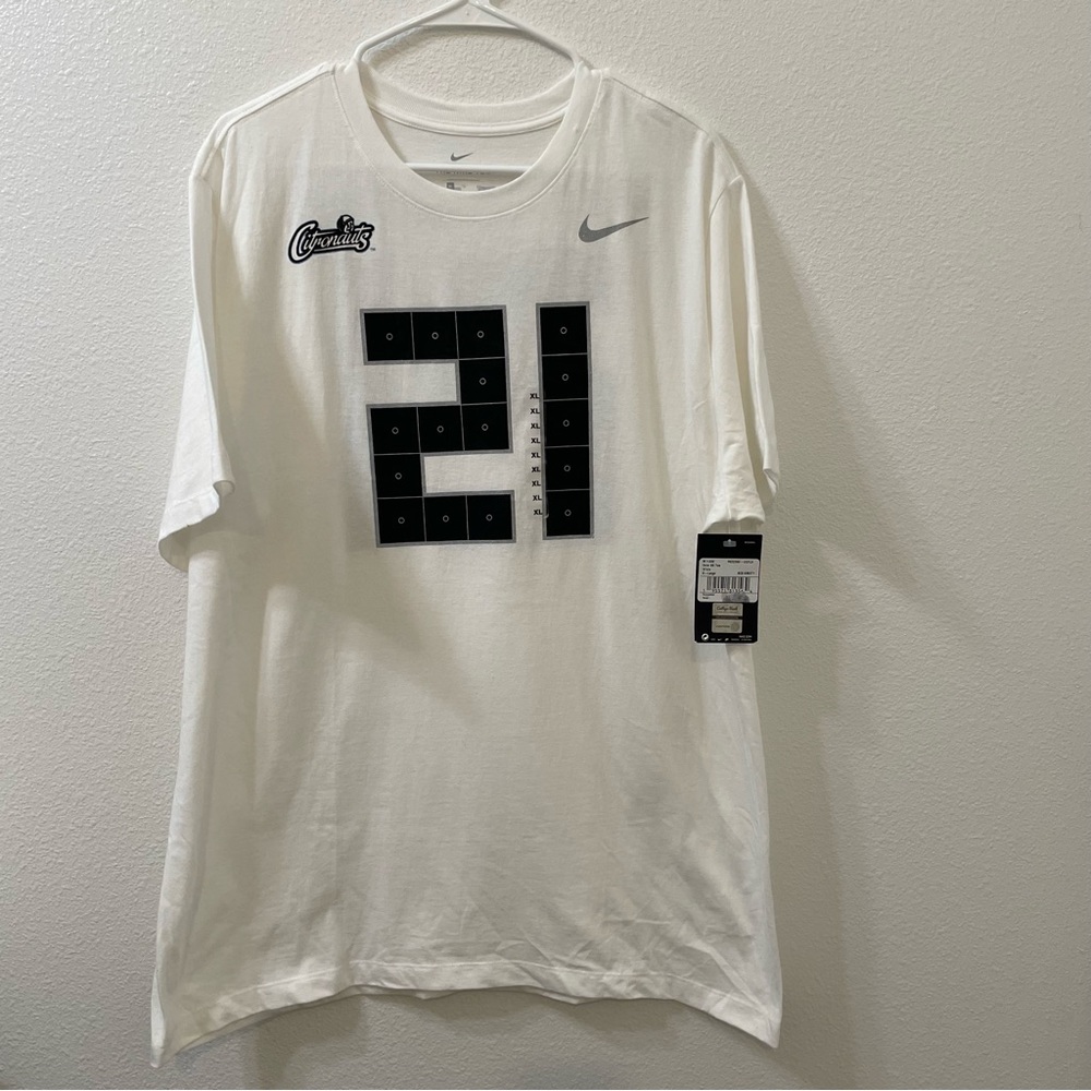 Nike ucf knights citronauts reach for the stars shirt white new with tag